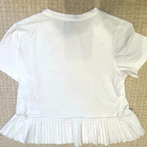Sea T-shirt with pleated hem detail, size XS - Picture 2 of 3